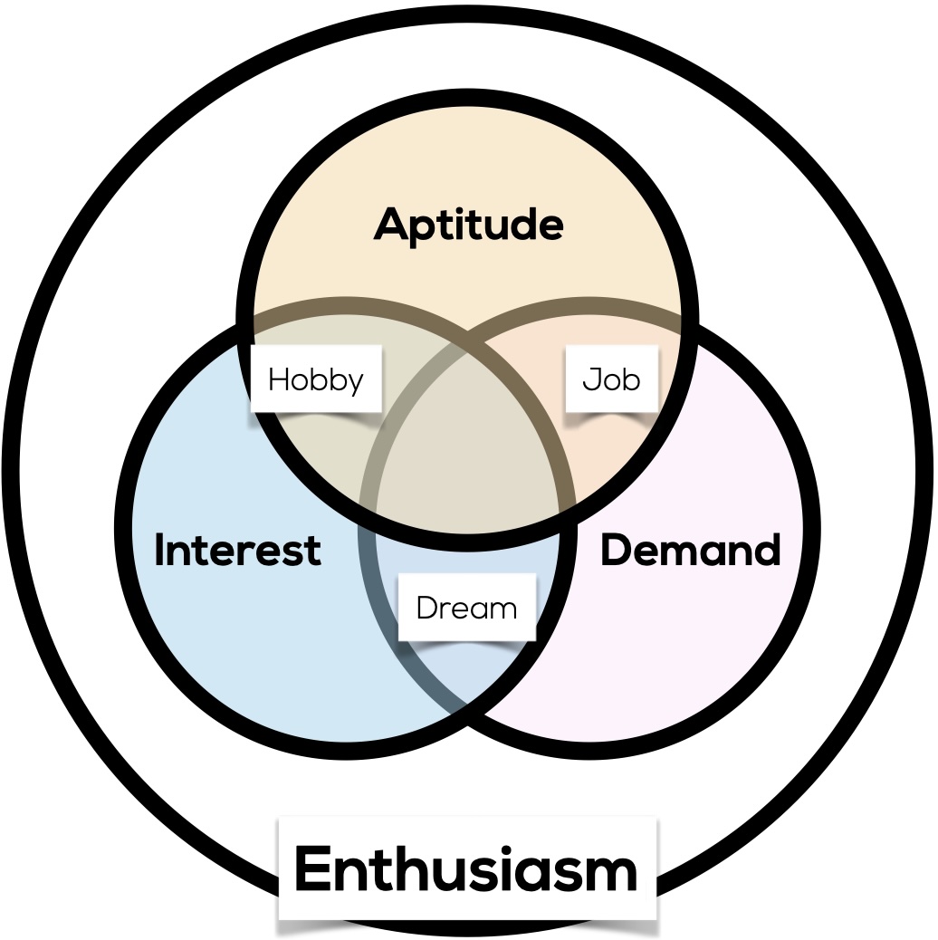 The IDEAL framework diagram surrounded by an outer circle labelled Enthusiasm